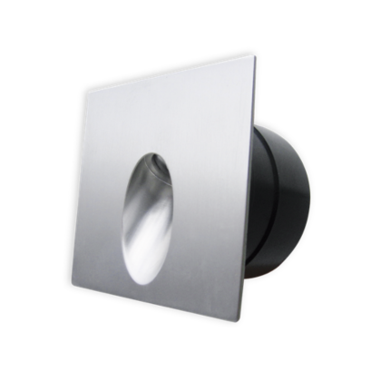 LUMINARIA EXTERIOR DE EMPOTRAR A LED PARA PARED CUADRADA 3W PARA PARED